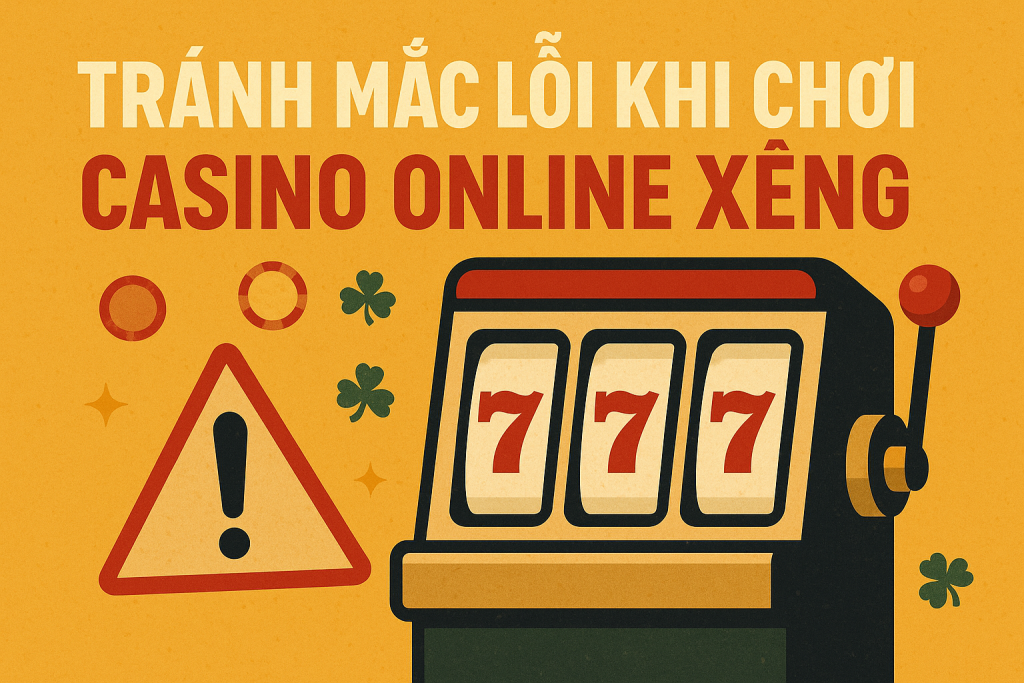 Tránh Mắc Lỗi Khi Chơi Casino Online XENG: Bạn Có Đang Tránh Những Lỗi Này?